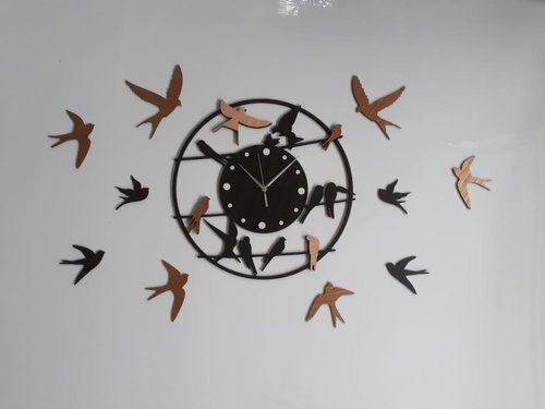 Customize Wood Decorative Wall Clock