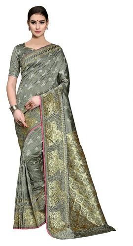 Silk banarasi sarees, Technics : Attractive Pattern