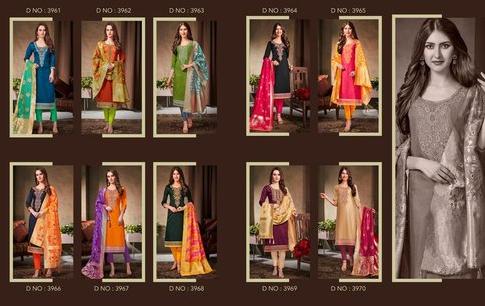 Kessi Cotton embroidery salwar kameez, Occasion : Casual Wear