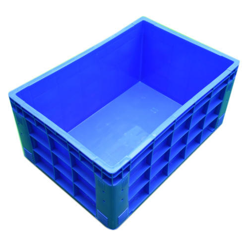 Rectangular Plastic fish crate, Style : Solid Box