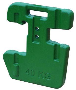 Cast Iron Weight Plate, Color : Green