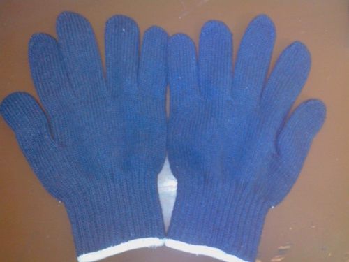 Industrial Cotton Knitted Gloves, for Winter Wear, Length : 10-15 Inches