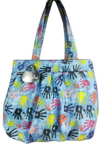 Spotless Soft Fabric Printed Multicolor Shoulder Bag, Feature : Easy To Carry, Fine Finish