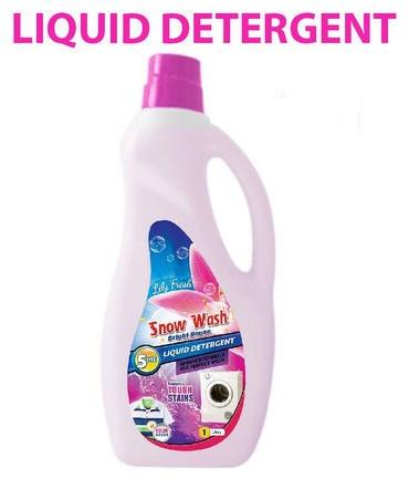Snow wash liquid detergent, Packaging Type : Plastic Bottle