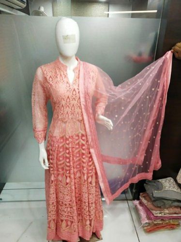 Lakhnavi Net Gown