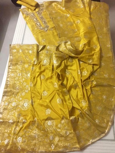 Unstitched Banarasi Suit