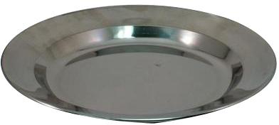 Round Stainless Steel Dinner Plate