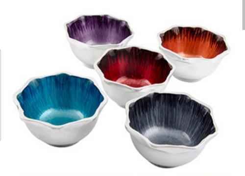 GIFT COLLECTIONS ALUMINIUM Fruit Bowls, for Restaurant , Size : 4 INCHES