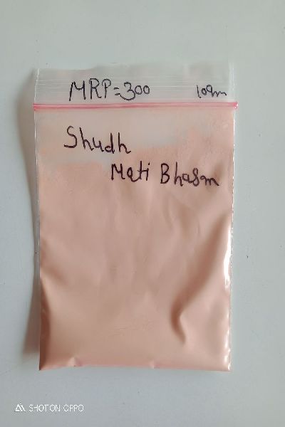 Natural Shudh Moti Bhasma, for Clinical, Personal Use, Grade : Medicine Grade