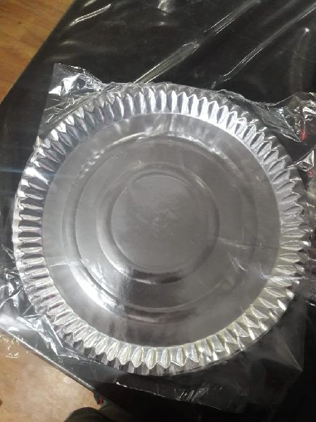 Round Themocol Disposable Plates, for Serving Food, Size : Customise