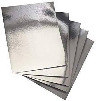silver paper sheet