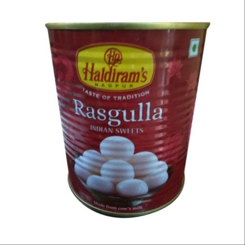 Round Haldiram's Rasgulla, Taste : Delicious, Sweet