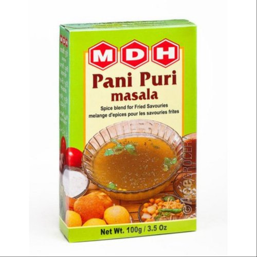 Organic MDH Pani Puri Masala, Packaging Type : Paper Box
