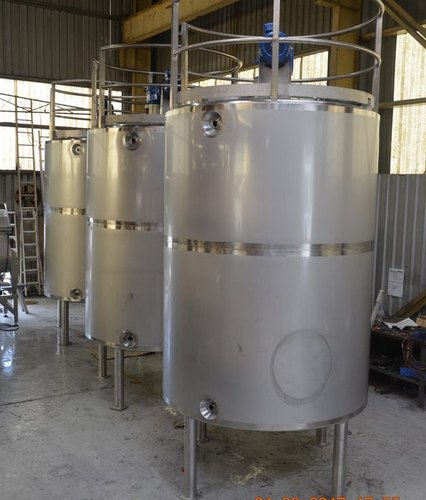 KESHAV SS Chemical Storage Tank, Max Pressure : 0-100 psi