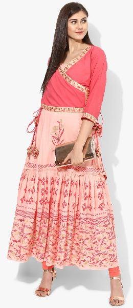 Two Piece Kurti Inner with Jacket