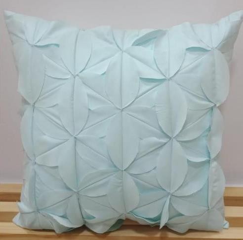 Square Cotton Percale Cushion Cover, for Home, Hotel, Size : 40cmx40cm