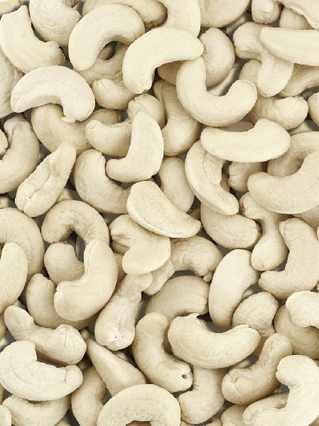 Curve W180 Cashew Nuts, for Food, Snacks, Sweets, Color : Light Cream