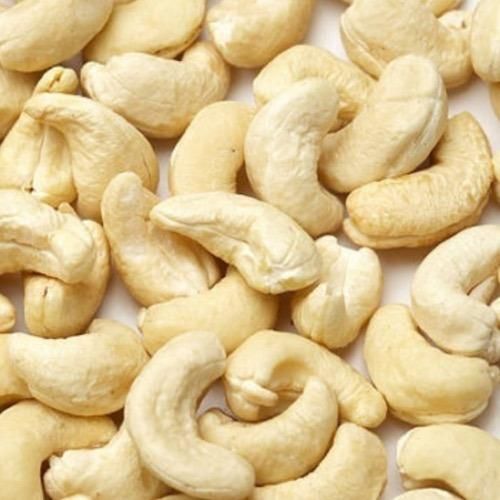 Curve Whole Cashew Nuts, Color : Light Cream