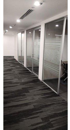 Rectangular Aluminum Office Partition, Feature : Excellent Strength, Fine Finishing