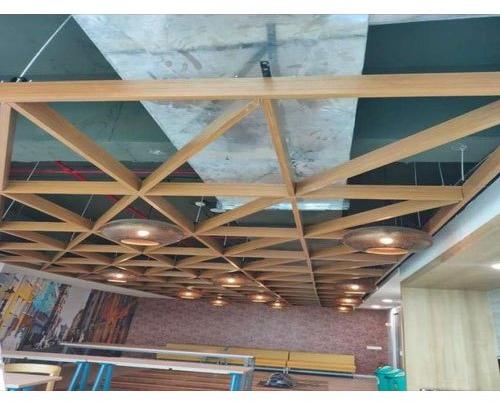 Wooden False Ceiling Work