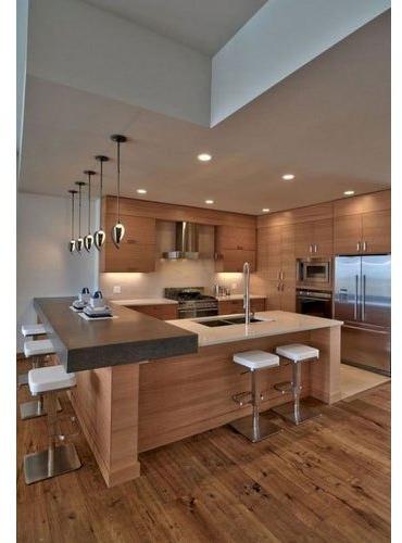 Wooden modular kitchen, Feature : Attractive Designs, Quality Tested