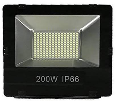 Aluminum Casting 200W LED Flood Light, for Garden, Malls, Certification : ISI Certified