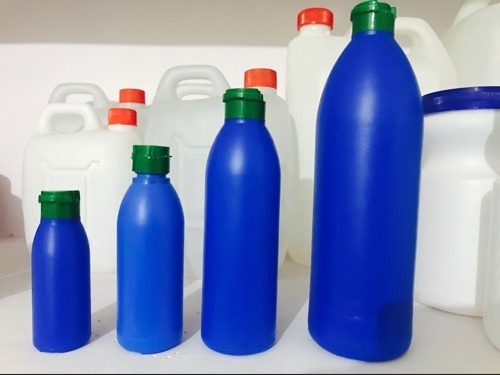 Plain HDPE Oil Bottle, Color : Multicolor