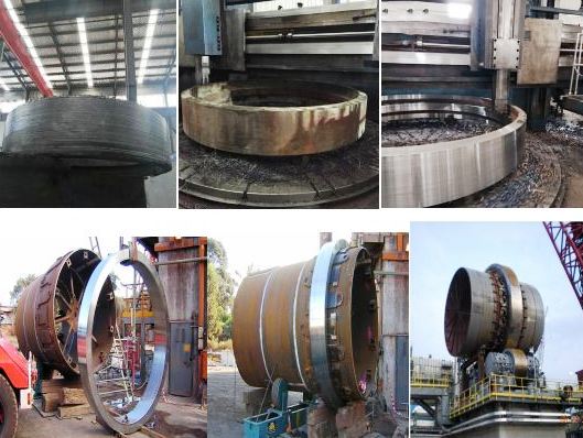 Kiln Tyre for Sponge Iron Plant, Production Capacity : 10