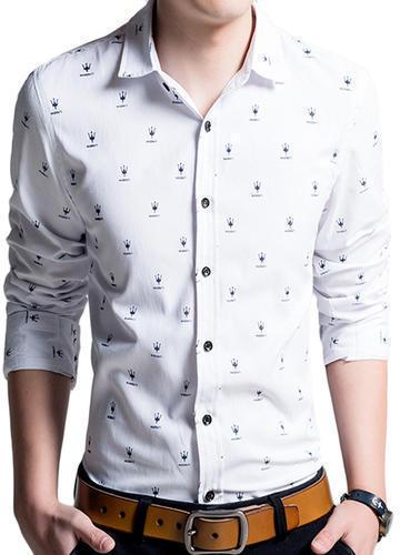 Cotton Mens Printed Shirt, Occasion : Casual Wear, Office Wear, Party Wear