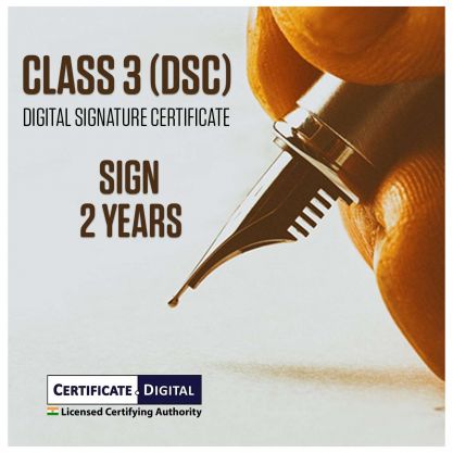 Class 3 Digital Signature Certificate