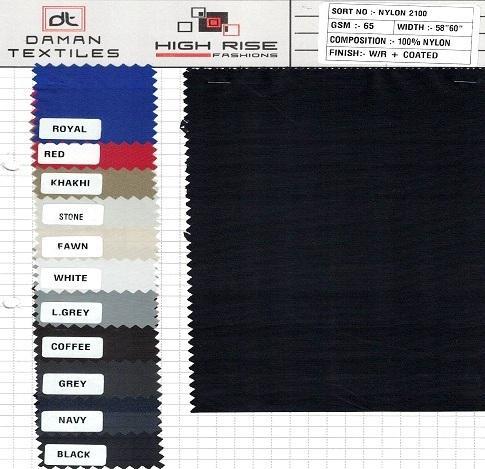 Nylon Fabric, Width : 58-60
