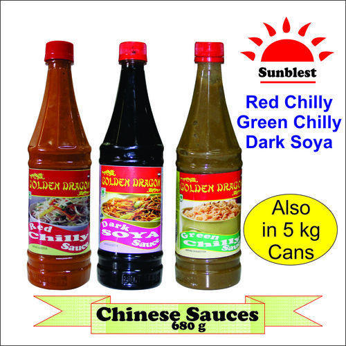 Golden Dragon Green Chilly Sauce 680g PET Bottle