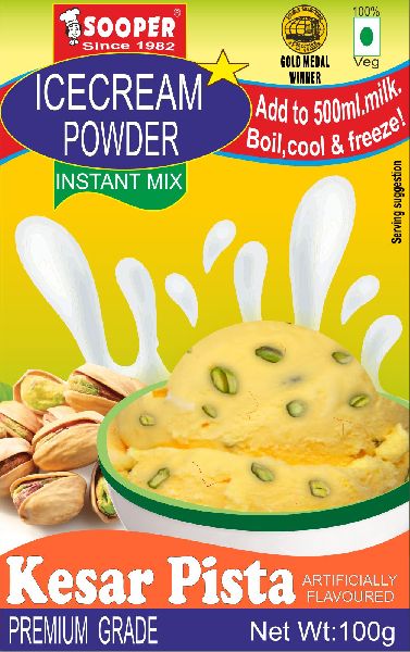 Ice Cream Mix Powder Kesar Pista