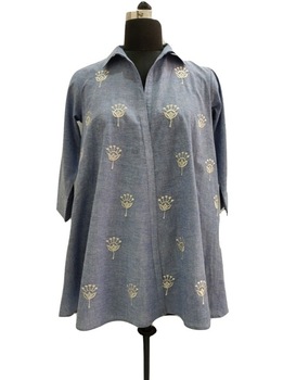 custom women embroidery shirt