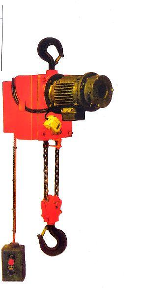 Semi Automatic 110V 100-1000kg Electric Chain Hoists, for Weight Lifting, Loading Capacity : 10-15Tons