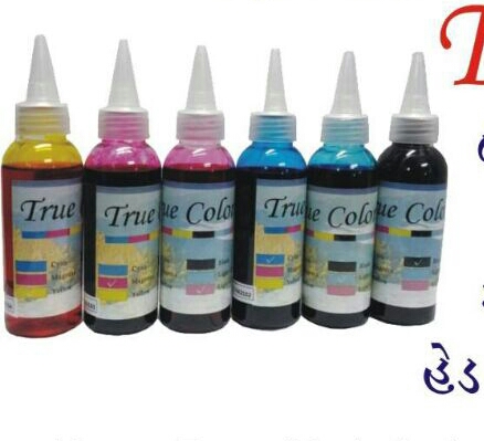 TRUE COLOR INK, for Inkjet Printer, Form : Liquid