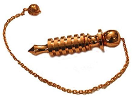 Copper Plated Metal Isis Pendulum