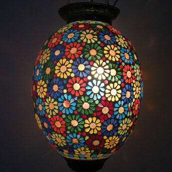 Designer Mosaic Glass lamp