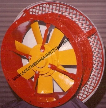 Cold Rolled Steel Die Formed Forced Cooling Fan, Voltage : 380 Volts AC, 3 Phase
