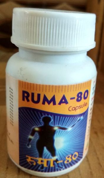 Ruma-80 Capsules, for Clinical, hospital etc., Grade Standard : Medicine Grade