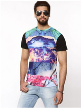 Men Digital Sublimation Printed T shirts, Feature : Anti-pilling, Anti-Shrink, Anti-wrinkle, Breathable