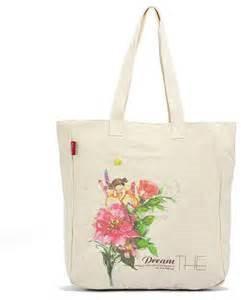 Oem production canvas tote bag, Style : Handled