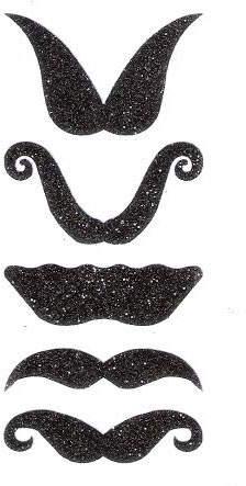 Moustache Stickers