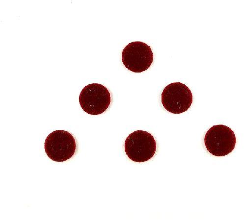 Velvet Bindi Deep Red