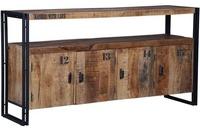 Wooden Bar Furniture Two Drawers, Color : Distressed Finish