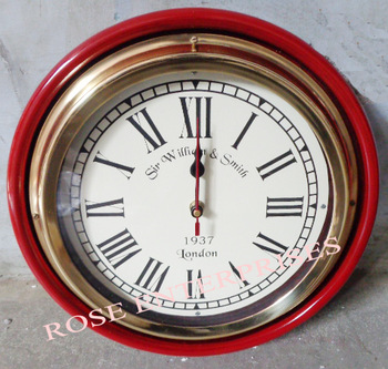 Vintage Decorative Sir Williams Wall Clock