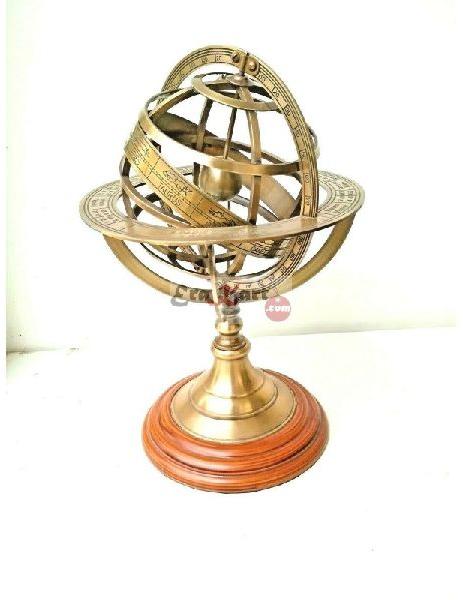 Brass Armillary Globe