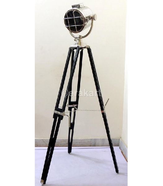 Featured image of post Chrome Tripod Spotlight Floor Lamp / With striking design and industrial influence, the spotlight floor lamp adds bold character to any room.