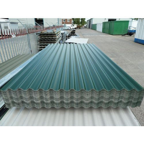 Polished Corrugated Roofing Sheet, Size : Mutlisize