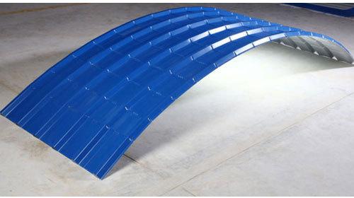 Polished Crimped Metal Roofing Sheets, Size : Mutlisize